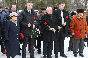 72-я годовщина обороны Тулы, возложение цветов к мемориалу на Всехсвятском кладбище